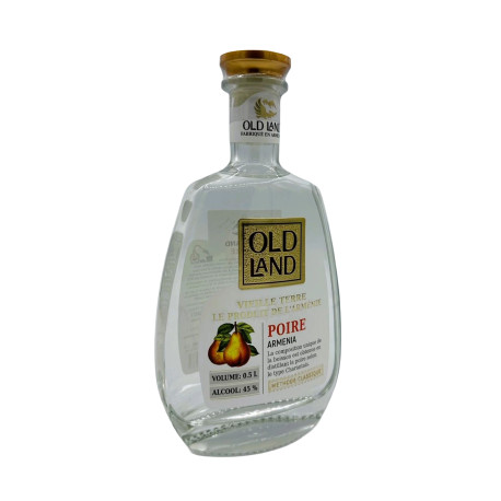 VODKA OLD LAND POIRE 45% 0.5L - PACK DE 6