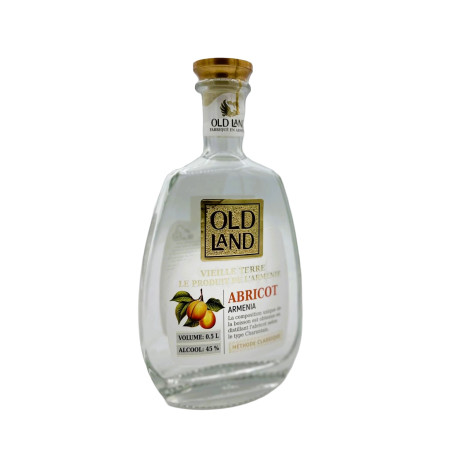 VODKA OLD LAND ABRICOT 45% 0.5L - PACK DE 6