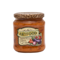 ARTFOOD - CAVIAR D'AUBERGINES FAIT MAISON 470g - pACK DE 8