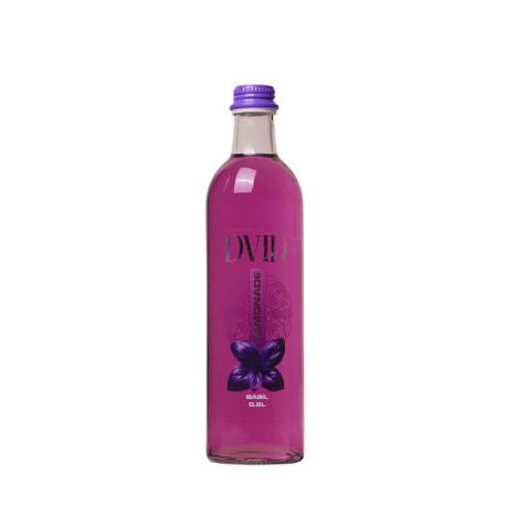 Limonade DVIN Basilic 0.5l bouteille en verre - Pack de 12