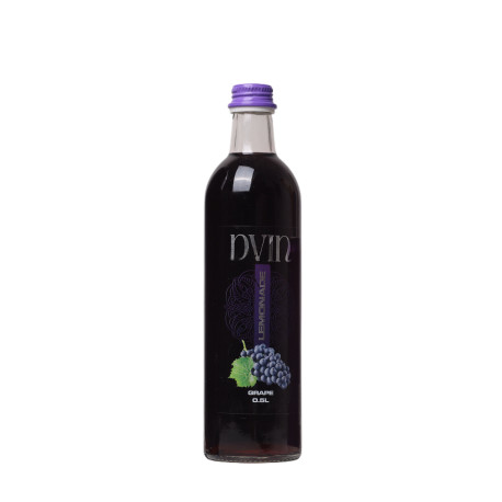 Limonade DVIN Raisin 0.5l bouteille en verre - Pack de 12