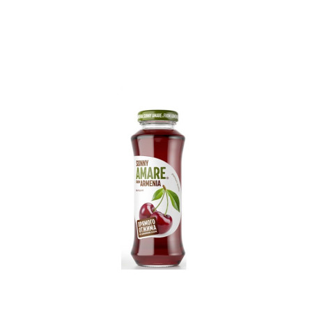 ARTFOOD - AMARE - JUS DE CERISE fraîchement pressé avec de jus de pomme 250 ML - PACK DE 12