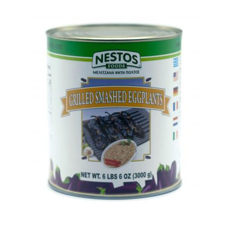 Purée d'aubergines de grece 3KG TIN A10- pack de 3