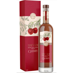 IJEVAN BRANDY CHERRY 7 ANS 0.5L COFRE CADEUE 30%VOL - PACK DE 12