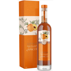 IJEVAN BRANDY ABRICOT 7 ANS 0.5L COFRE CADEUE 30%VOL - PACK DE 12