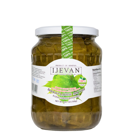 IJEVAN - FEUILLES DE VIGNES - 700g - PACK DE 6