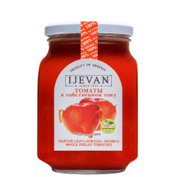 IJEVAN - TOMATES ENTIÈRES PELÉES  700g - PACK DE 6