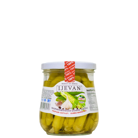 IJEVAN - Gombo Mariné (Bamya)  500g - Pack de 8