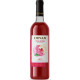 VIN ROSÉ SEMI-DOUX AUX PÉTALES DE ROSE THÉ - 0.75L 12% - PACK DE 12