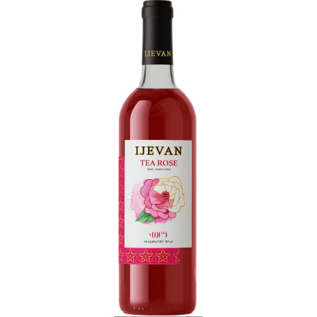 VIN ROSÉ SEMI-DOUX AUX PÉTALES DE ROSE THÉ - 0.75L 12% - PACK DE 12