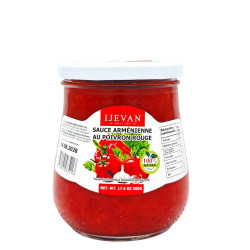 IJEVAN - ADJIKA - CAVIAR DE POIVRON ROUGE - BOCAL 500g - PACK DE 8
