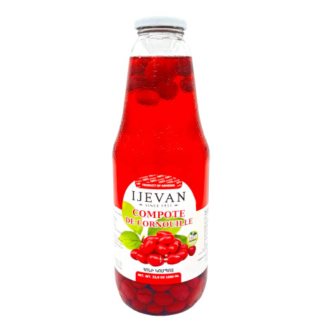 IJEVAN - JUS DE CORNOUILLER COMPOTE- 1L- PACK DE 6