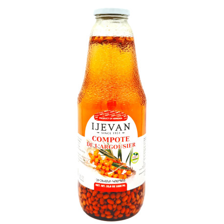 IJEVAN - JUS D'ARGOUSIER COMPOT - 1L- PACK DE 6