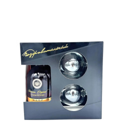 BRANDY Félicitations  5 ANS 0.5L+2 VERRES - PACK DE 4