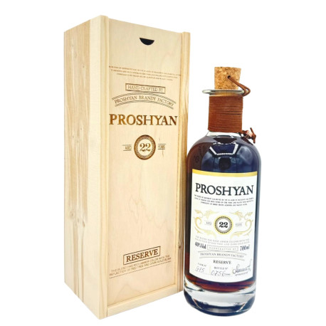 BRANDY PROSHYAN 22 ANS 0.7L COFFRET CADEAU - PACK DE 4