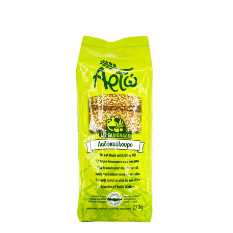 Biscotte sucrée à l'huile d'olive ARTO Grece (300g) - pack de 24