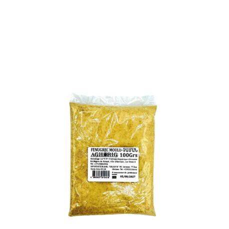 Fénugrec moulu Aghorig 100 gr - Pack de 20