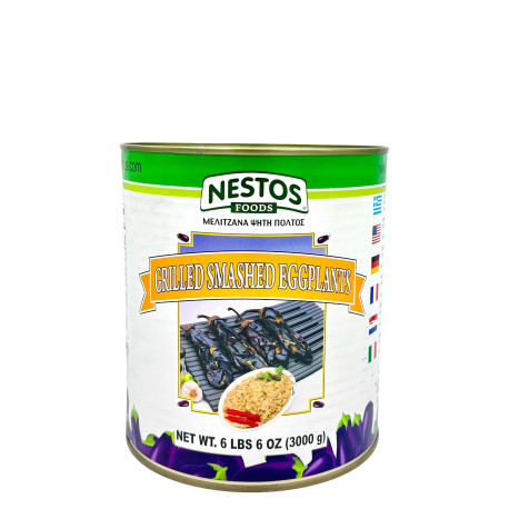 Purée d'aubergines de grece 3KG TIN A10- pack de 3