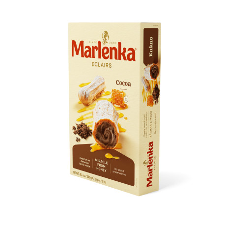Éclair au cacao Marlenka 250g - Pack de 6