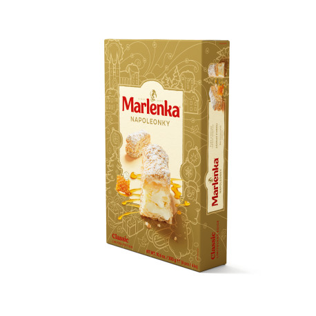 MARLENKA - Gâteau Napoleon 300g - Pack de 6