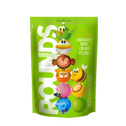 Chocolat N°8 - JOYCO - Dragées fourrés à la crème 80g - Pack de 40