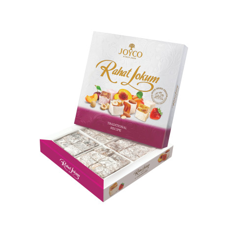 Chocolat N°36 - JOYCO - Rahat-Lokum aux fruits 500g - Pack de 8