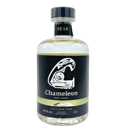 VODKA AU  POIRE CHAMELEON 0.5L  48.5%VOL - PACK DE 6