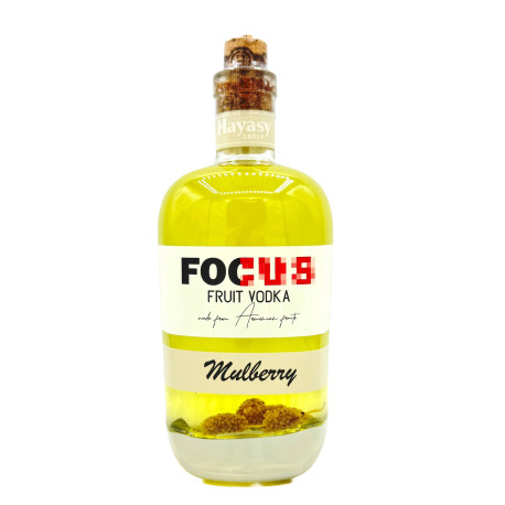 VODKA FOCUS MÛRE - 40% 0.7L - PACK DE 6