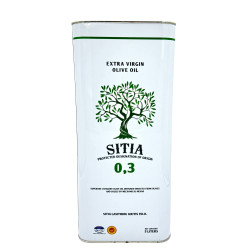 GRECE - Huile d'Olive - EXTRA VIRGIN 0.3*- SITIA - 5l - Pake de 4