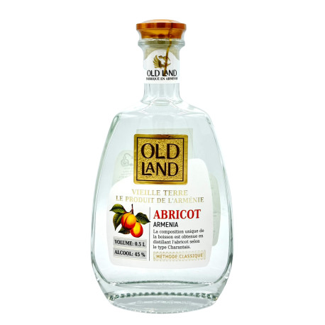 VODKA OLD LAND ABRICOT 45% 0.5L - PACK DE 6