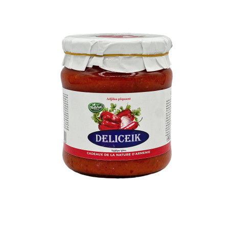 ADJIKA PIQUANTE - DELICEIK - BOCAL 470G - PACK DE 6