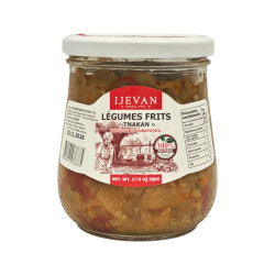 IJEVAN - LÉGUMES GRILLÉS FAITS MAISON - 500g - PACK DE 8
