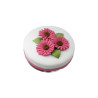 MARLENKA - Gâteau au miel décoré  "Fleurs" 1100 g - Pack de 2