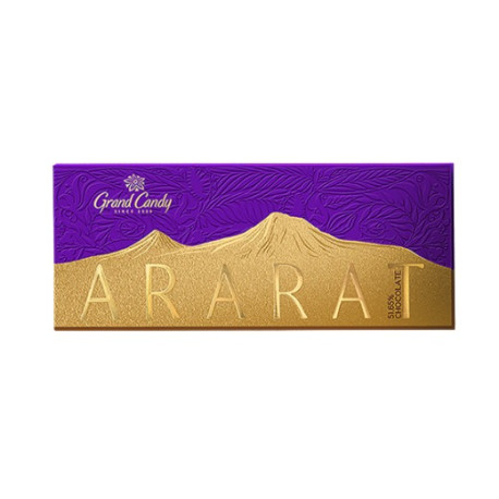 Chocolat N°41 - Grand Candy - Tablette de chocolat "Ararat"  90g - Pack de 40