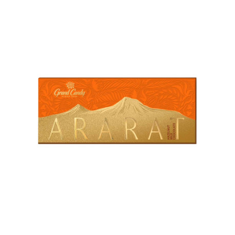 Chocolat N°43 - Grand Candy - Chocolat au lait "Ararat" aux noisettes 90g - Pack de 40