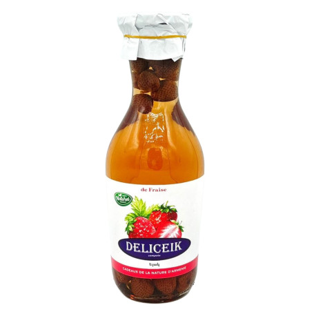 DELICEIK - JUS DE FRAISE COMPOTE - 1L- PACK DE 6