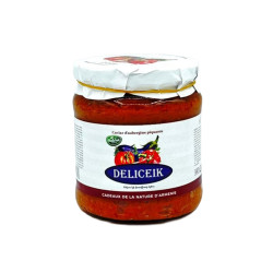 CAVIAR D'AUBERGINES PIQUANTE-DELICEIK - BOCAL 470G - PACK DE 6