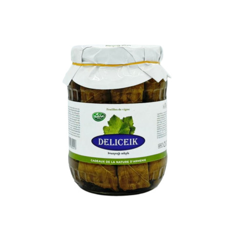 DELICEIK - ВИНОГРАДНЫЕ ЛИСТЬЯ 720 г - УПАКОВКА 6 ШТ.