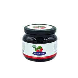CONFITURE DE FRAMBOISE - DELICEIK BOCAL 420G - PACK DE 6