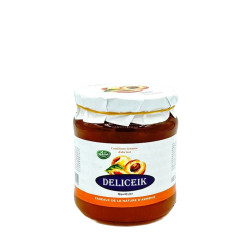 CONFITURE D'ABRICOT(DJAIM) - DELICEIK BOCAL 600G- PACK DE 6