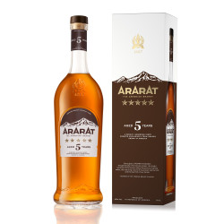 ARARAT BRANDY 5 ANS BOUTEILLE 0.7L - PACK DE 12
