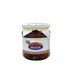 DELICEIK - AUBERGINES GRILLÉS DANS SAUCE AUX POIVRONS - 450G - PACK DE 12