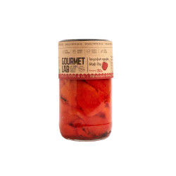 GOURMET LAB - POIVRON GRILLÉ DANS L'HUILE - BOCAL 350G - PACK DE 12