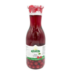 JUS DE CERISE COMPOTE -"ROYAL" 1L - PACK DE 9