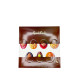 Chocolat N°47 - JOYCO - Chocolats Assortiment de fruits secs enrobés de chocolat au noix 390g - Pack de 8