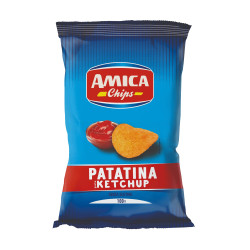 AMICA - Chips - Ketchup - 100g - Pack de 20
