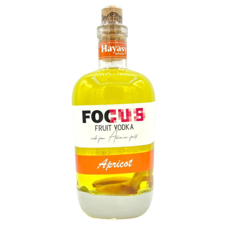 VODKA FOCUS ABRICOT- 40% 0.7L - PACK DE 6