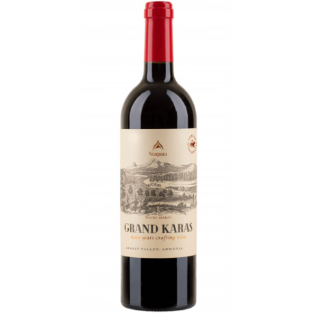 KARAS - Grand Karas - vin rouge sec - Collection 2020 - 0.75l 15% - Pack de 6