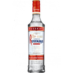 VODKA RUSSKAYA - 40% 0.7L - PACK DE 6