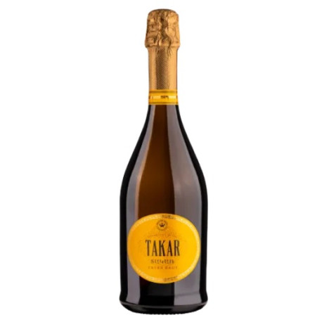 TAKAR - VIN MOUSSEUX EXTRA BRUT -  0.75L 11.5% - PACK DE 6